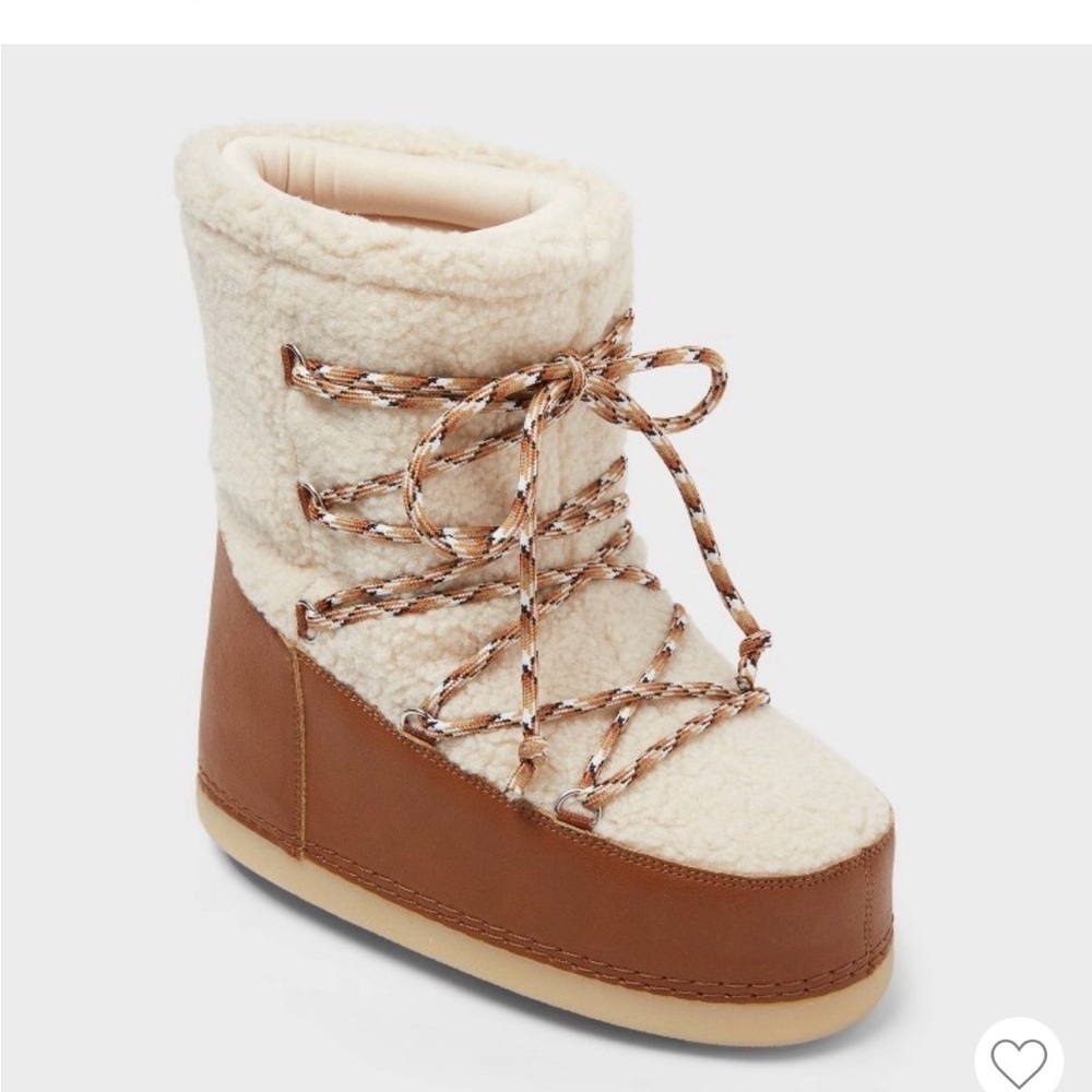 Women's Zenita Boots with Memory Foam Insole -Cognac size 10